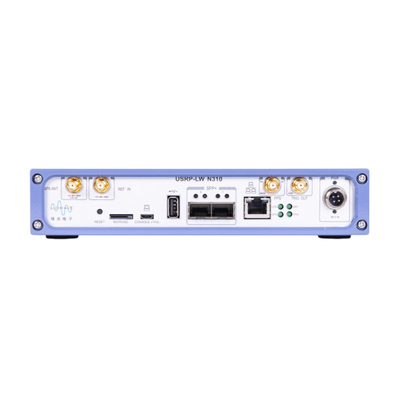 Ettus USRP N310 Compatible ∙ USRP-LW N310 ∙ 4 canales TX/RX AD9371 RF 10 MHz-6 GHz 100 MHz BW Cada uno XilinxZynq-7100 SoC FPGA 2 × SFP+ Puertos USRP Dispositivo de radio definido por software